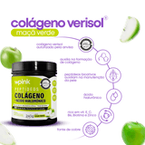 Colágeno Verisol Maçã Verde Benefícios 240g