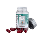 Tabela de informação nutricional do suplemento infantil WP Ultra Kids, com a lista completa de vitaminas e minerais por porção.